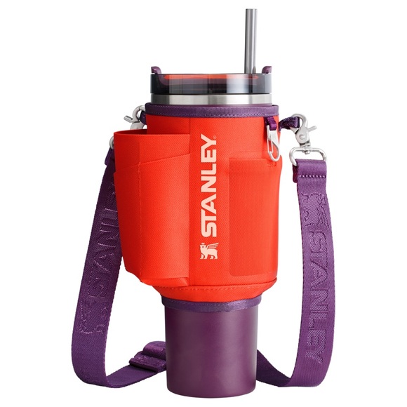 Stanley TIGERLILY PLUM - 40 OZ. QUENCHER CARRY-ALL - Picture 2 of 5